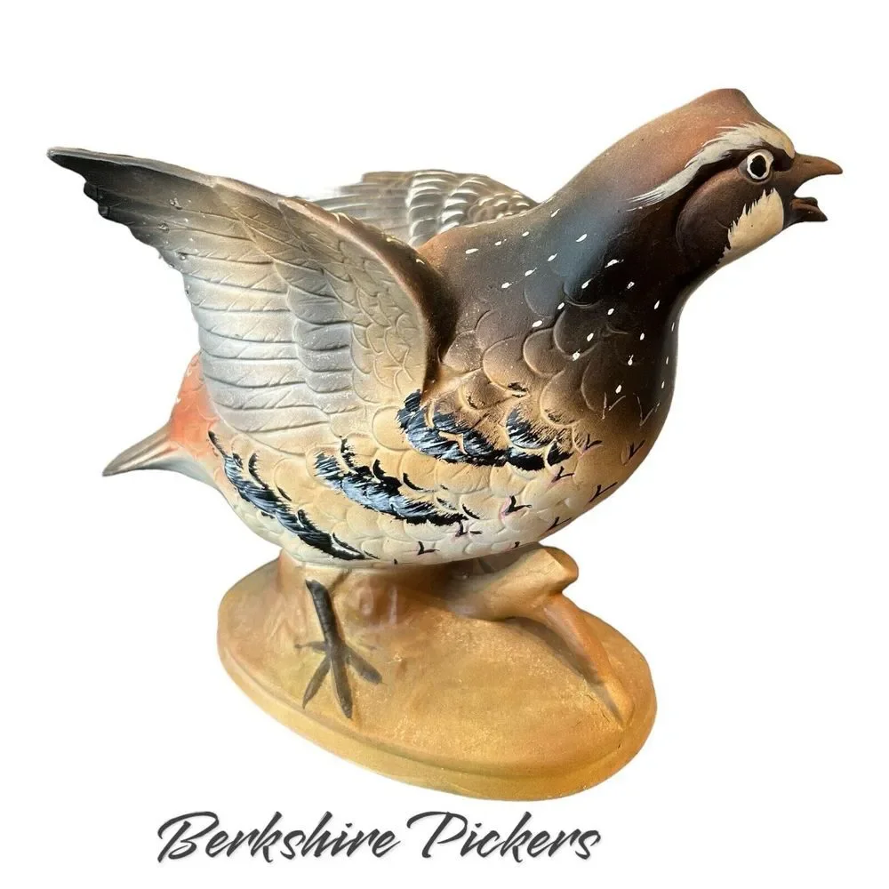 Inarco Bob White‎ Indoor Planter Vintage 1964 Cleveland Ohio Bird Figurine